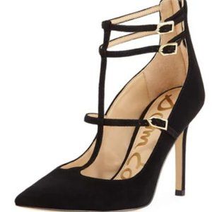 Sam Edelman Black, Zip-Back Heels